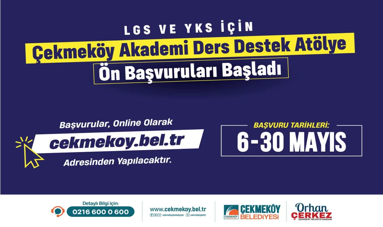 Ön Kayıtlar Başladı: Destek Atölyeleri Öğrencileri Bekliyor