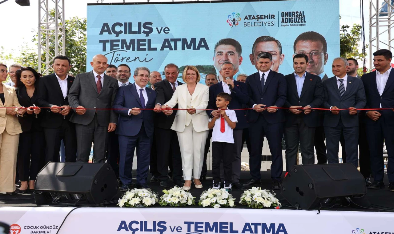 Ataşehir Belediyesi Açılış ve Temel Atma Töreni Düzenledi