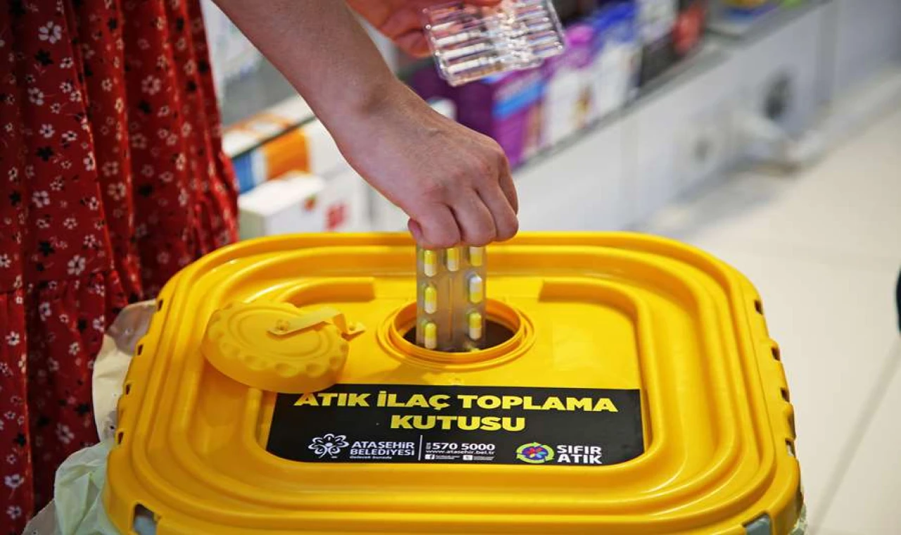Ataşehir’de 12,7 Ton Atık İlaç Toplama Başarısı