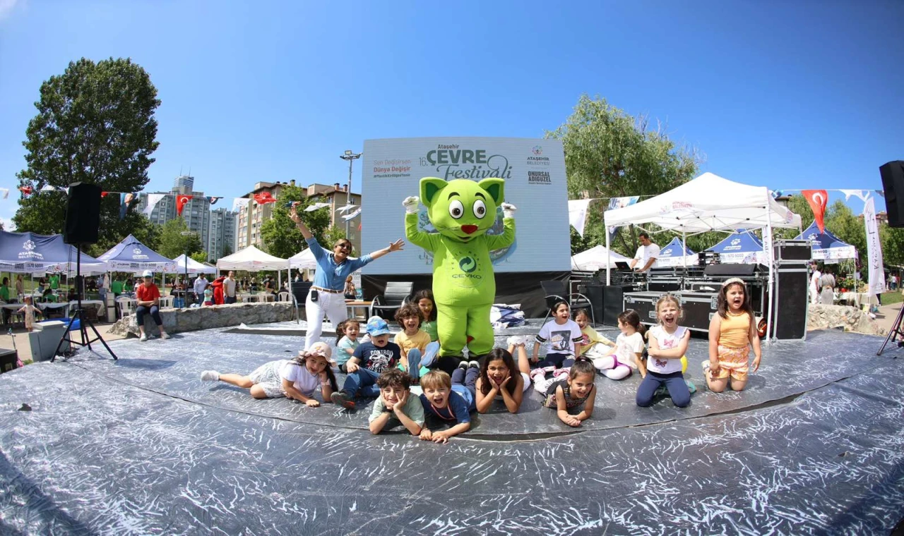 Ataşehir’in Çevre Festivali Doğa Bilincini Güçlendirdi