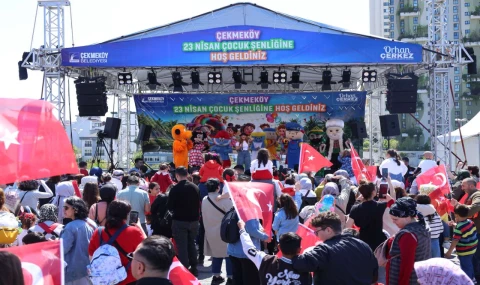 23 Nisan Şenliği’nde Çocuklar Gönüllerince Eğlendi