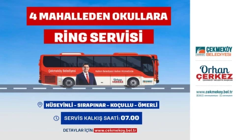 4 Mahallede Öğrencilere Kolay Ulaşım Sağlanıyor