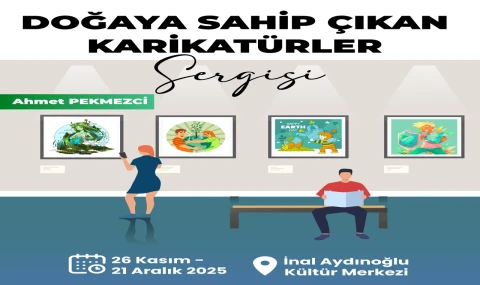 Ataşehir’de Çevre Bilinci İçin Karikatür Sergisi
