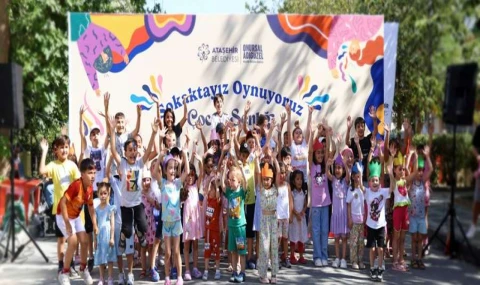 Ataşehir’de Miniklere Yaz Boyu Eğlence