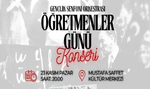 Ataşehir’de Öğretmenler Günü Konserleri