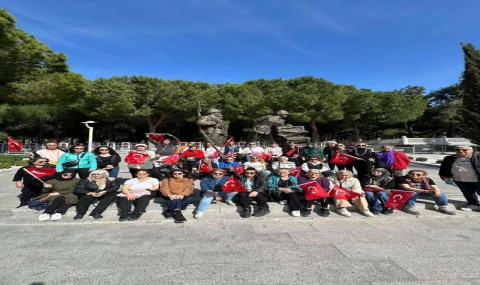 Ataşehirli Kursiyerler Çanakkale Şehitliği’nde