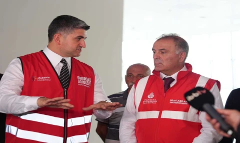 Başkan Adıgüzel ve İBB Başkan Vekili Nuri Aslan Ataşehir’de İncelemelerde Bulundu