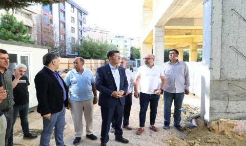 Başkan Çerkez Gündüz Bakımevi Projesini Yerinde İnceledi