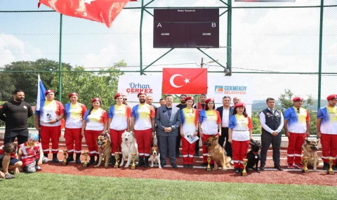 Çekmeköy, Arama Kurtarma Köpekleri Şampiyonasına Ev Sahipliği Yaptı