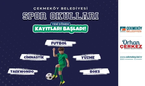 Çekmeköy Spor Okullarında Yeni Dönem Başladı