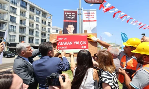 Prof. Dr. Atakan Yalçın’ın İsmi Çekmeköy’de Yaşıyor