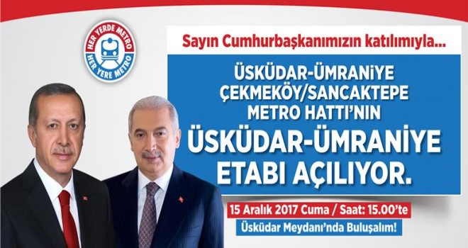 ÜSKÜDAR-ÜMRANİYE-ÇEKMEKÖY-SANCATEPE METROSU