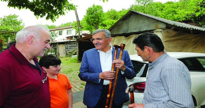 Başkan Murat Aydın Beykoz’daki Baston Sanatını Yerinde İnceledi