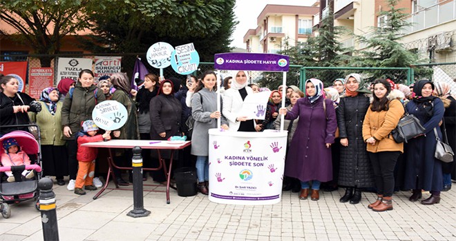 Tuzla Belediyesi Anne Çocuk Eğitim Merkezi, Farkındalık Yürüyüşü Düzenledi