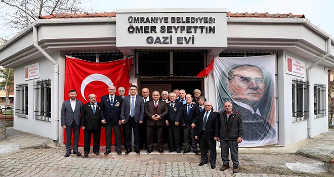 Başkan Hasan Can’dan, Ümraniye Belediyesi Ömer Seyfettin Gazi Evi’ne Ziyaret