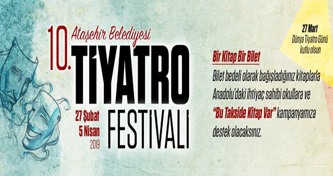 Ataşehir Tiyatro Festivali 10 Yaşında