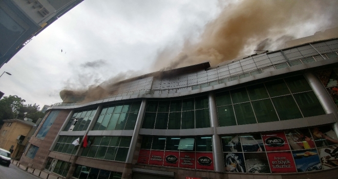 Beyoğlunda Restoranda Yangın