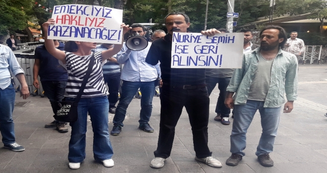 İzinsiz Eyleme Biber Gazlı Müdahale