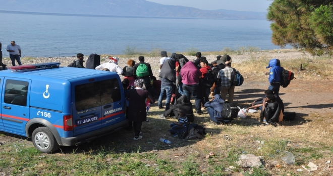 Çanakkalede 59 Kaçak Göçmen Yakalandı