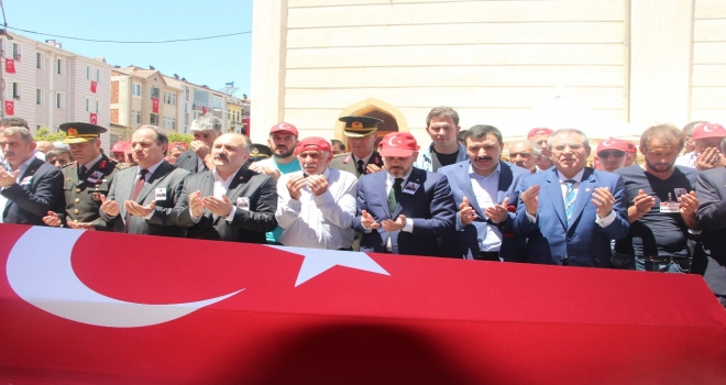 Samsun Şehidini Uğurladı