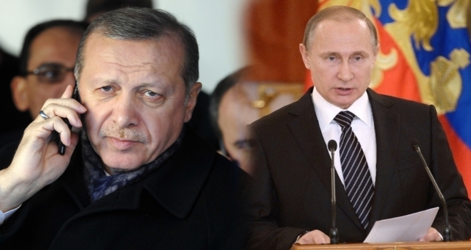 Putin, Cumhurbaşkanı Erdoğanı Aradı