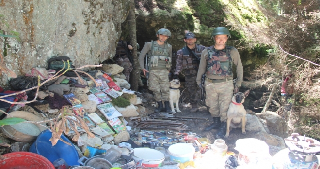 Giresunda Pkk Sığınağı İmha Edildi