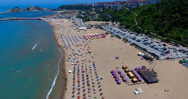 Tatile Gidemeyen İstanbullular Şileye Akın Etti