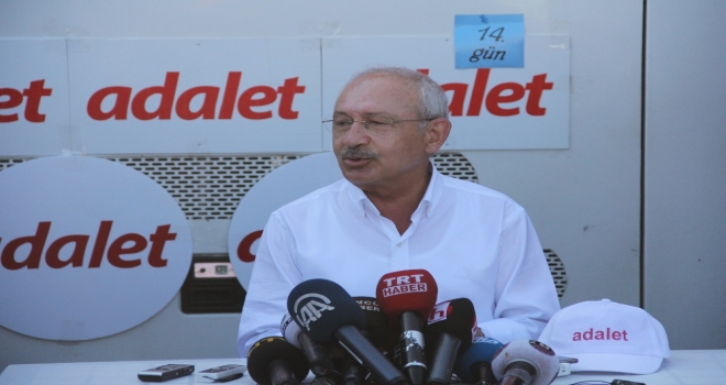 Kılıçdaroğlunun Yürüyüşü 14. Gününde