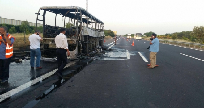 54 Yolcu Şoförün Dikkatiyle Ölümden Döndü