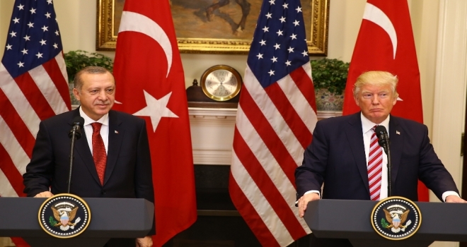 Cumhurbaşkanı Erdoğan Trumpla Görüştü