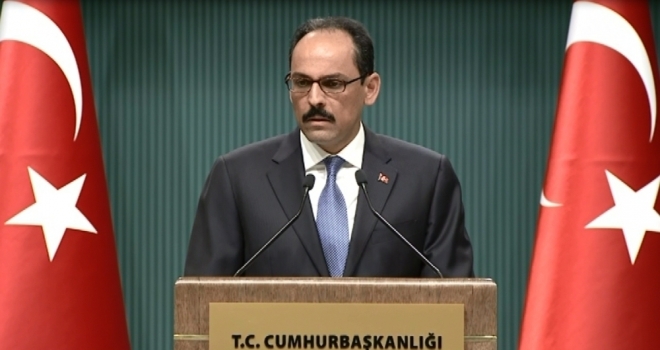 İbrahim Kalından Katar Açıklaması