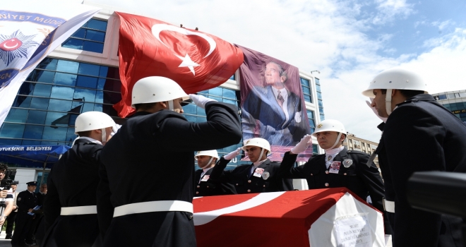 Şehit Polis Memleketine Uğurlandı