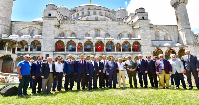 Sultanahmet Camisi Restore Ediliyor