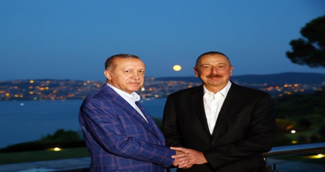 Erdoğandan Özel Aliyev Paylaşımı