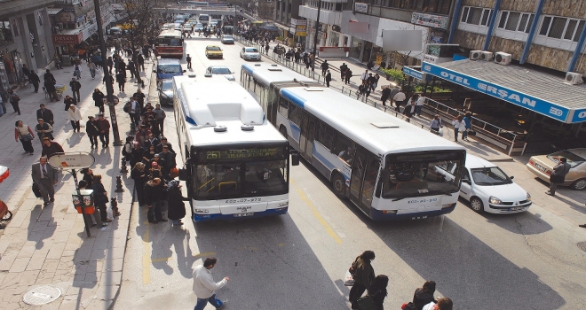 Ankarada Toplu Taşıma 2 Gün Ücretsiz