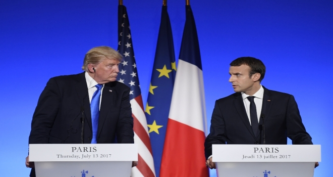 Macron Ve Trumptan Ortak Basın Toplantısı