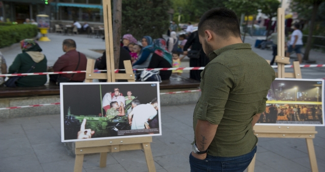 İhadan “15 Temmuz İhanet Gecesi” Sergisi