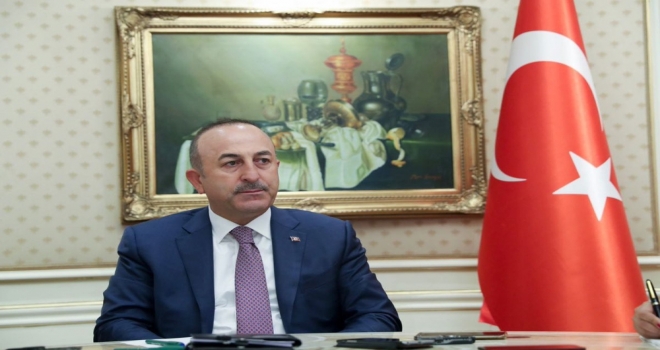 Bakan Çavuşoğlu Katarlı Mevkidaşı İle Bir Araya Geldi