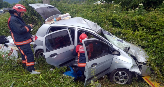 Sakaryada Trafik Kazası: 1 Ölü 3 Yaralı