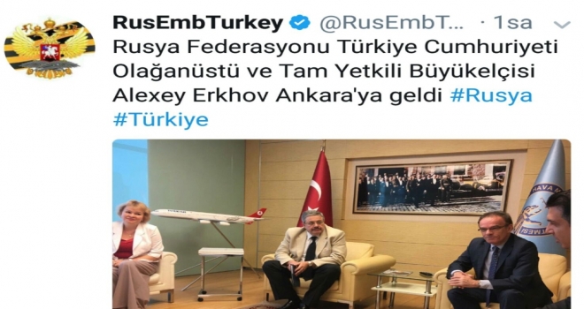 Suikasta Uğrayan Karlovun Yerine Atanan Başkonsolos Ankarada