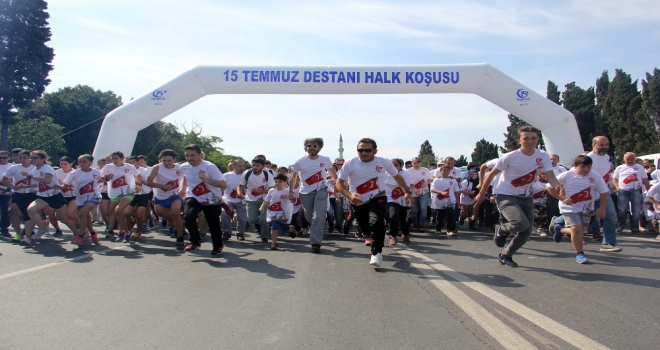 15 Temmuzda Şehitler İçin Koştular