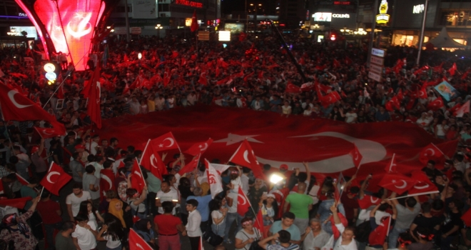 Ankarada 15 Temmuz Coşkusu