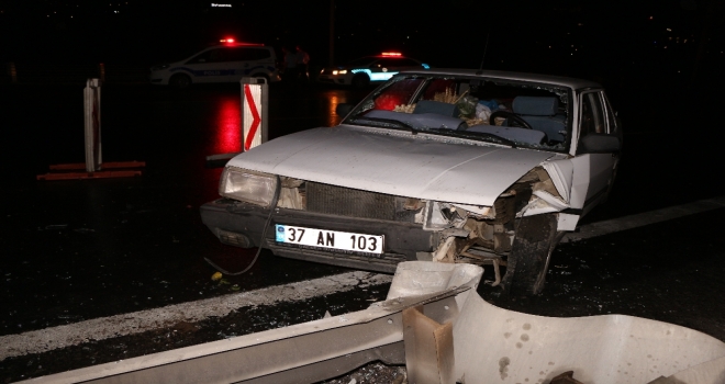 15 Temmuz Şehitler Köprüsünde Trafik Kazası: 2 Yaralı