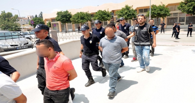 Mersinde Haraç Operasyonu: 11 Gözaltı