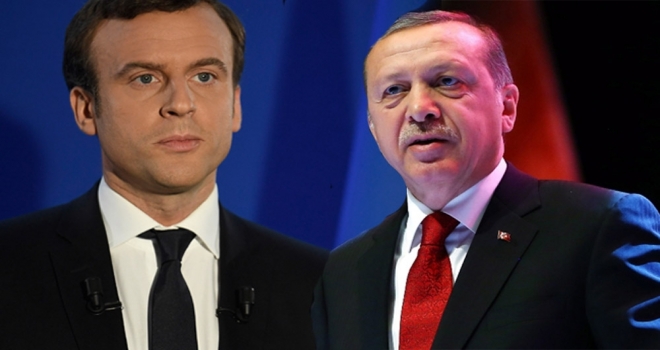 Erdoğan Macronla Kudüsü Görüştü