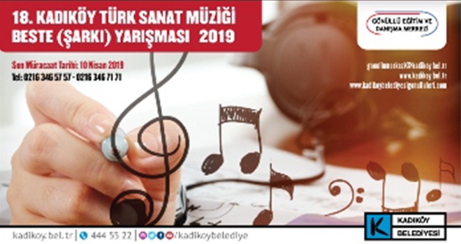 18. Kadıköy Türk Sanat Müziği Beste Yarışması Başladı