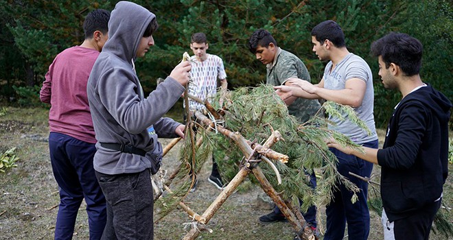 Eyüpsultanlı gençler, Bolu Aladağ’daki 2. Seviye Özel Eğitim Kampı’nda buluştu