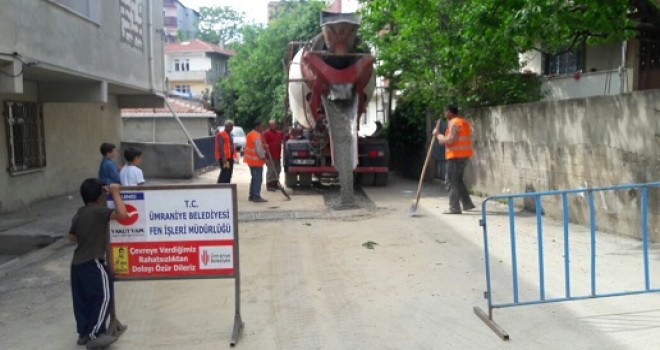 Ümraniye’nin Yağmur Suyu Altyapısı Yenilenmeye Devam Ediyor