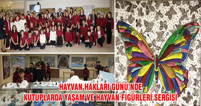 HAYVAN HAKLARI GÜNÜ’NDE KUTUPLARDA YAŞAM VE HAYVAN FİGÜRLERİ SERGİSİ