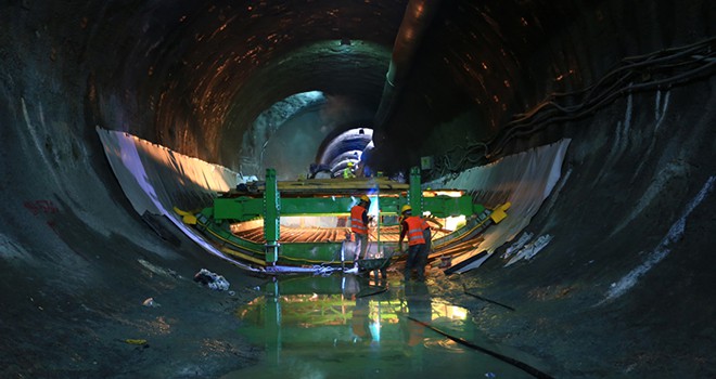 Mecidiyeköy-Mahmutbey metro hattında sona gelindi